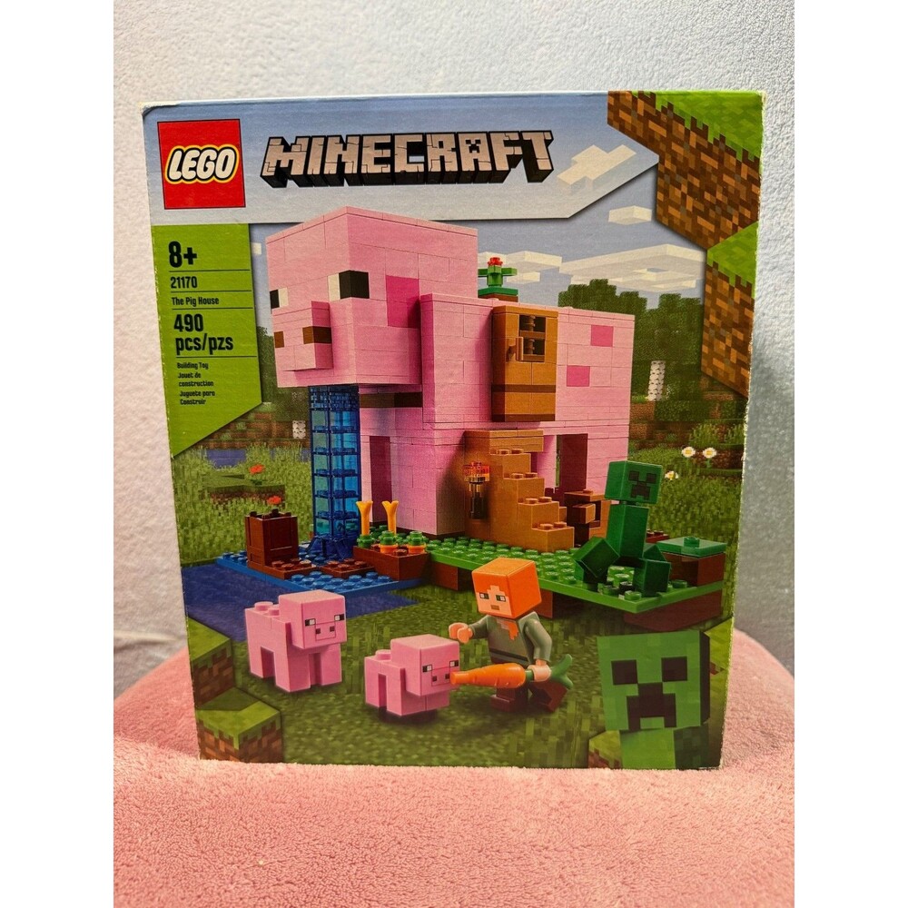 LEGO Minecraft: The Pig House (21170) New in box, factory sealed, complete